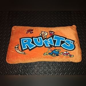 Vintage Runts Embroided pillow